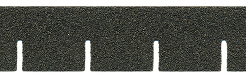 Dollhouse Miniature Black Square Asphalt Shingles